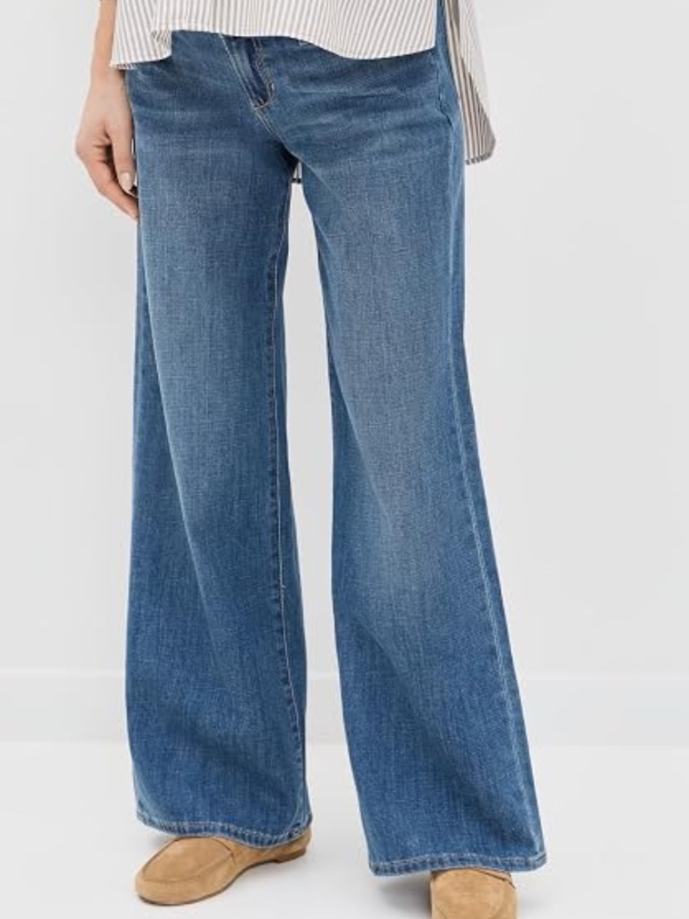 Joe's Jeans Womens The Lou Lou Wide Leg Maternity Jeans Size 29